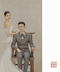在重庆也能拍“工笔画婚纱照”,变身画中仙靠它了(含套系价格)