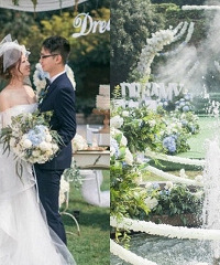 过云雾,我们的暮光森林婚礼好梦幻
