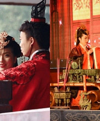 预算内的汉室婚礼,场面堪比宫廷大片