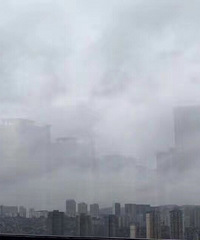 重庆渝北刚刚出现海市蜃楼了?!有人看到没?