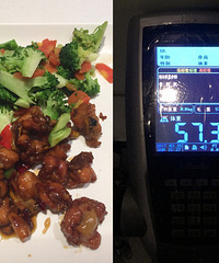 为了拥有好身材,请了私教,每天坚持打卡和记录我的饮食
