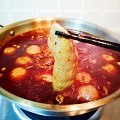 在家吃火锅好惬意