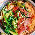 自己做家乡的南充米粉