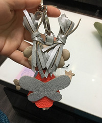 ISCOV牛皮挂饰,爆炸娃娃经典款式,手
