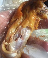 外卖吃到生鸡肉,卖家居然把评论图片屏蔽了?