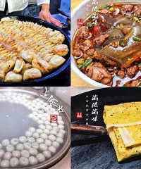 重庆地标解放碑,这些地道小吃不容错过