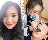 没想到纹眉这么简单,全程没痛感,我都差点睡着了