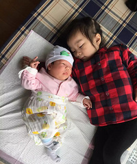 大妹像爸爸,,终于二妹像我老