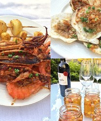 火爆的58元/人海鲜BBQ,有免费红酒