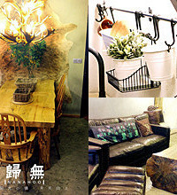 67平花了34万,餐厅的带毛牛皮最吸睛