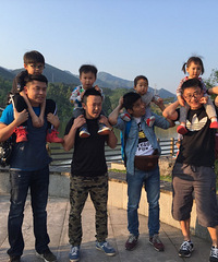 四个二货老汉儿的五一亲子游
