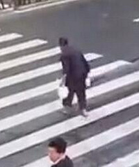 斑马线前无车让行,老人被撞亡