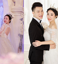 一眼就订下的婚纱照果然很美