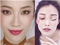 倪妮仿妆,你们看像不