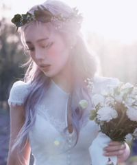 婚前到底要不要染发？美妆博主Pony的婚纱照�