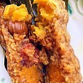 双黄板栗肉的极品粽