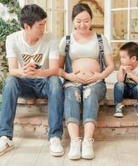 二宝来了,孕妇照还是整一个