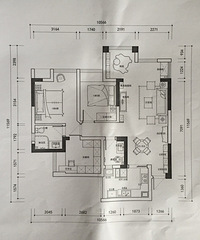 七年后再装修,20万装78平小三室