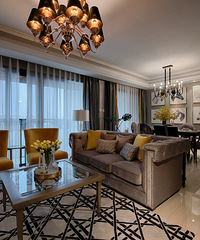 美式新古典,精装房也要张扬个性