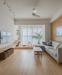 80平日式风小窝,拎包入住只花了18万,既要环保又要颜值