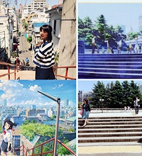 跟电影和漫画的情节,耍了日本26个城市