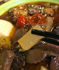 真鸭血真米线的鸭血米线,比弹子石wanghong还安逸