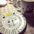 自己画的zakka风盘子