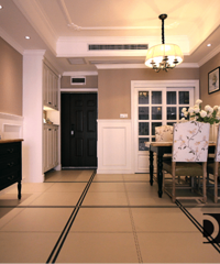 高级奶咖色调美式新家,迎接美好新生活