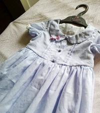 自己做的裙子很美貌