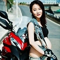 孕妇也能当美美的车模