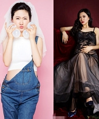 两次怀孕照了10套衣服