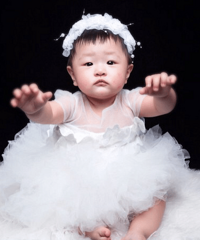暖暖妹变身小小新娘