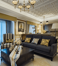 精致大气的轻奢美式混搭,套内116只花了38万