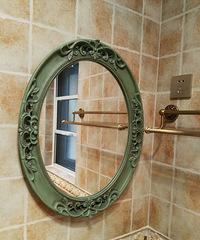 白色+绿色+咖色+蓝色=混血美式风