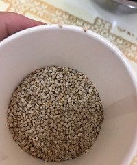 手搓冰粉成功(这次用了不加石灰水的冰籽)