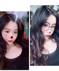 烈焰红唇+大眼长睫毛,出门来个性感美妆