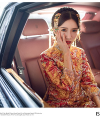 我的婚纱照就是杂志大片
