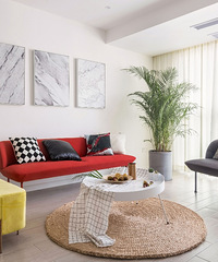 老房爆改,色彩斑斓的个性北欧风