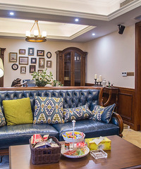 129平美式小洋房,复古浓郁,沉香诗意