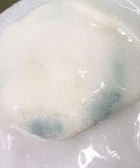 某品牌酸奶揭开盖子竟然有霉?!