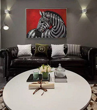 喜欢酒店的感觉,66平性冷淡风的斑马小居