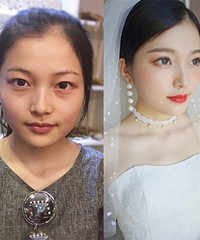 选对化妆师,黑眼圈美眉也可以变女神