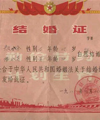 结婚证变迁史,你最喜欢哪个年代的结婚证?