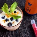 高颜值桃子酸奶饮