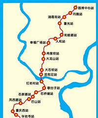 重庆地铁5号线周边楼盘大盘点,有你家小区么?