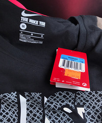 我用一件耐克运动内衣的价格,买了三件耐克的衣服,太划算了