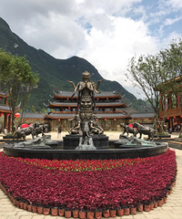 打探亲子好去处___大沙河傩城