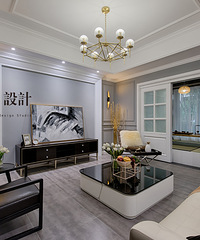 120万装280平灰调主义花园底跃,妥妥的大片感