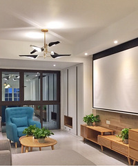 历经数月,原木风硬装毕业的效果好满意,期待软装