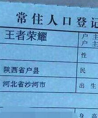 陕西一女婴被取名“王者荣耀”